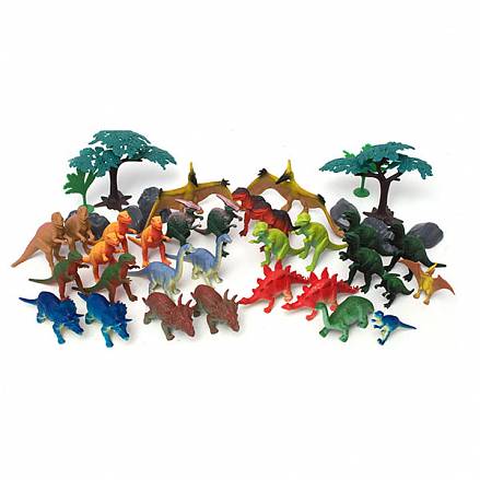 Игровой набор – Динозавры, 40 предметов 